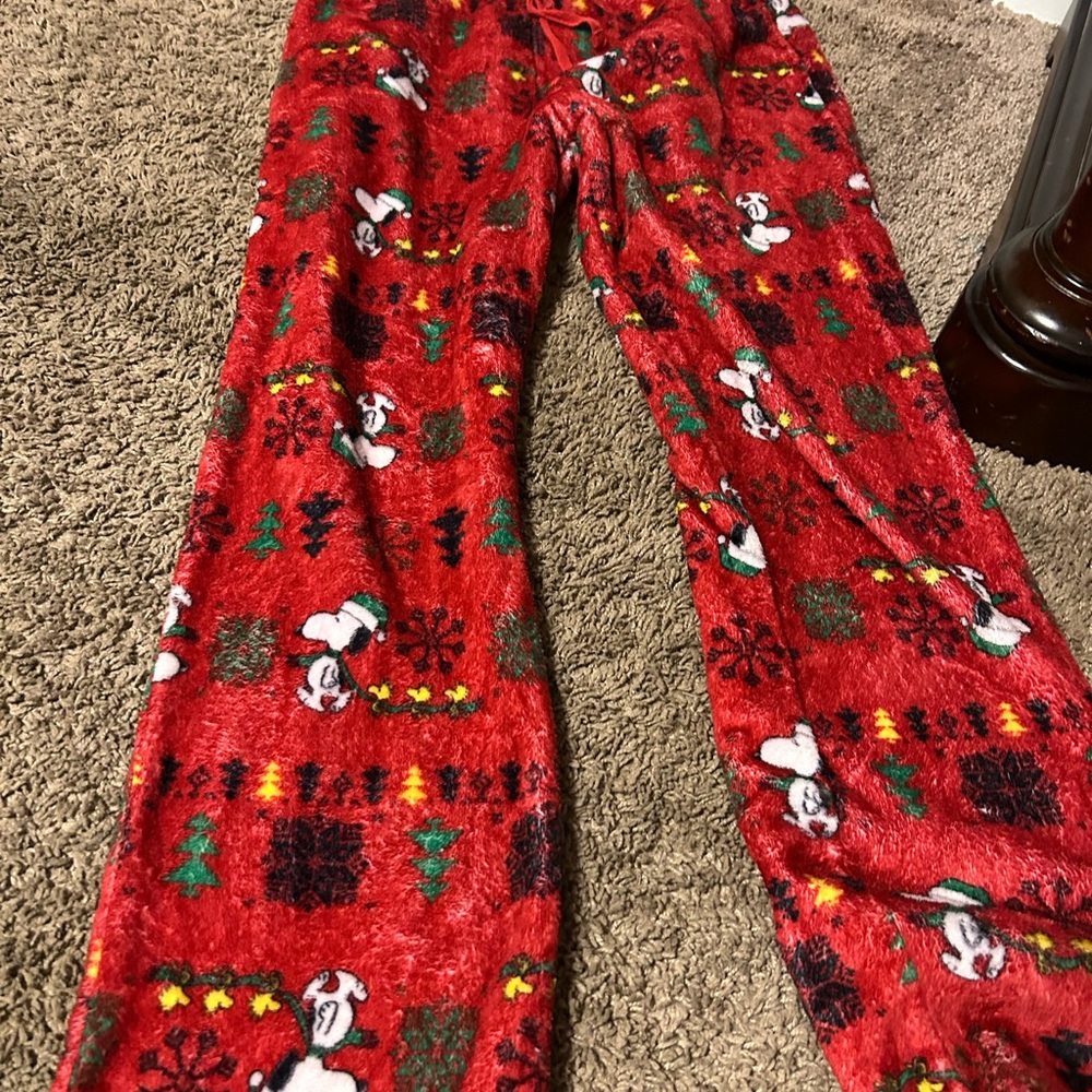 Red Holiday Pajama Pants